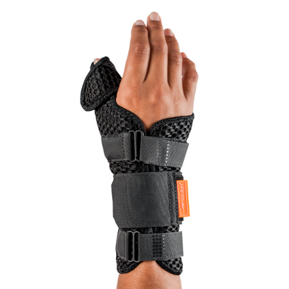 ÓRTESE COMFORT AIR PRETA COM POLEGAR - HIDROLIGHT