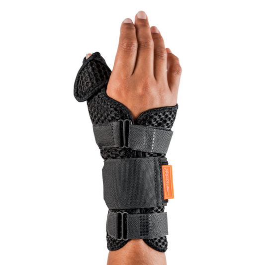 ÓRTESE COMFORT AIR PRETA COM POLEGAR - HIDROLIGHT