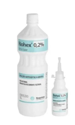 RIOHEX 0.2% SOLUÇÃO AQUOSA - RIOQUÍMICA