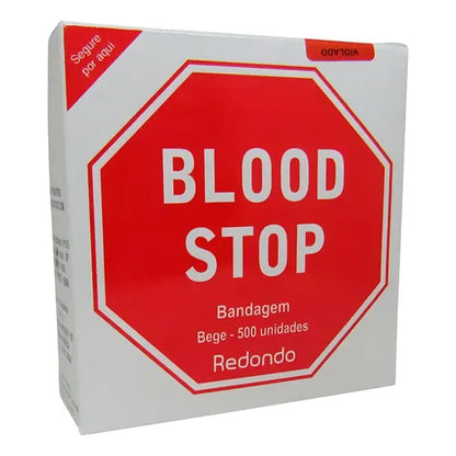 BLOOD STOP BEGE REDONDO - AMP
