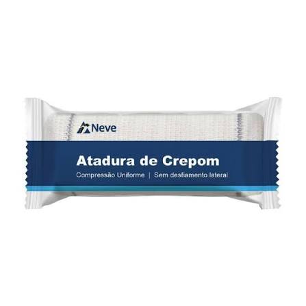 ATADURA CREPE 13 FIOS 20CM X 1,8M - NEVE
