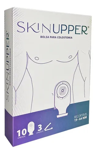 BOLSA COLOST  OPACA  64MM REC  FILTRO CLAMP - SKINUPPER