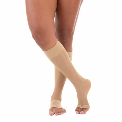 MEIA DE COMPRESSÃO LEGLINE 15-23 MMHG AD 3/4 PÉ ABERTO OLINDA  - VENOSAN