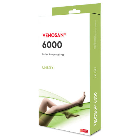 MEIA CALÇA DE COMPRESSÃO 6000 20-30 MMHG AT PÉ ABERTO - VENOSAN