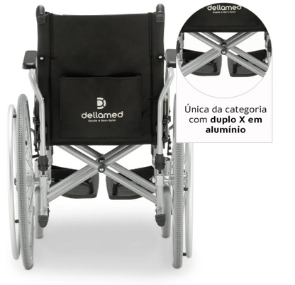 CADEIRA DE RODAS D600 - DELLAMED