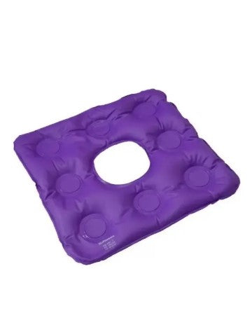 ALMOFADA CX OVO GEL QUADRADA C/ ORIFICIO - BIOFLORENCE