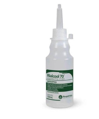 ÁLCOOL 70%  100ML -  RIOQUIMICA
