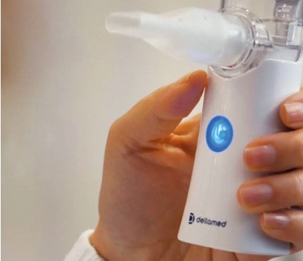INALADOR NEBULIZADOR MESH PORTÁTIL - DELLAMED