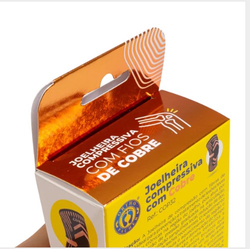 JOELHEIRA DE COMPRESSÃO COM COBRE -ORTHOPAUHER