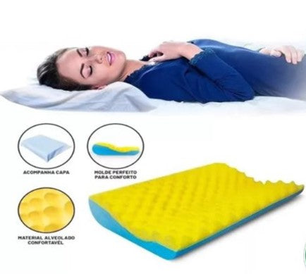 TRAVESSEIRO PILLOW DOUBLE CONFORT   - ESPUMABRAZ