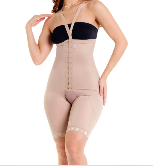 BERMUDA MODELADORA COM FECHO FRONTAL - BIOBELA