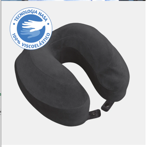 NECK PILLOW GRANDE  VISCO ELÁSTICO - PERFETTO