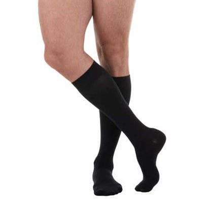 MEIA DE COMPRESSÃO 4000 20-30 MMHG AD 3/4 PÉ FECHADO PRETO - VENOSAN